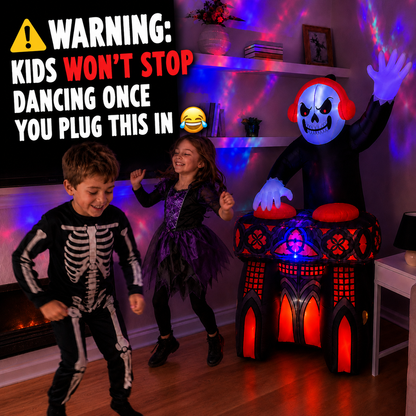 Bluetooth DJ Skeleton Inflatable